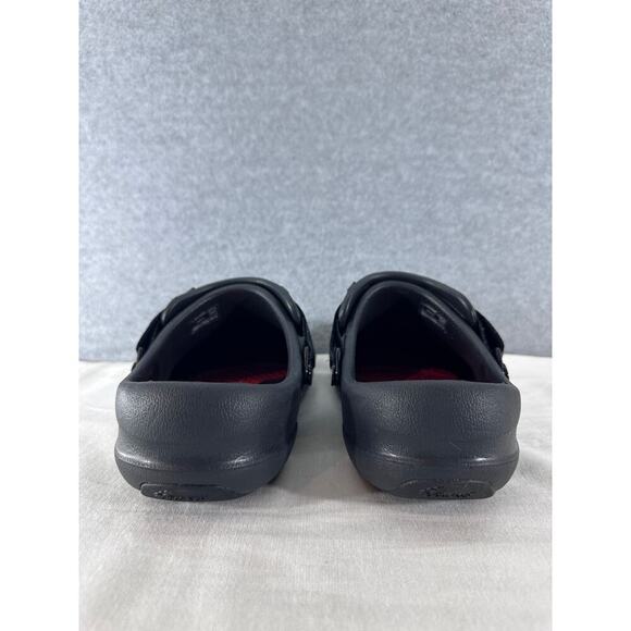 Crocs Literide Women sz 10 mens 8 Slip Resistant No Marking Work Clogs w Straps - Picture 2 of 11
